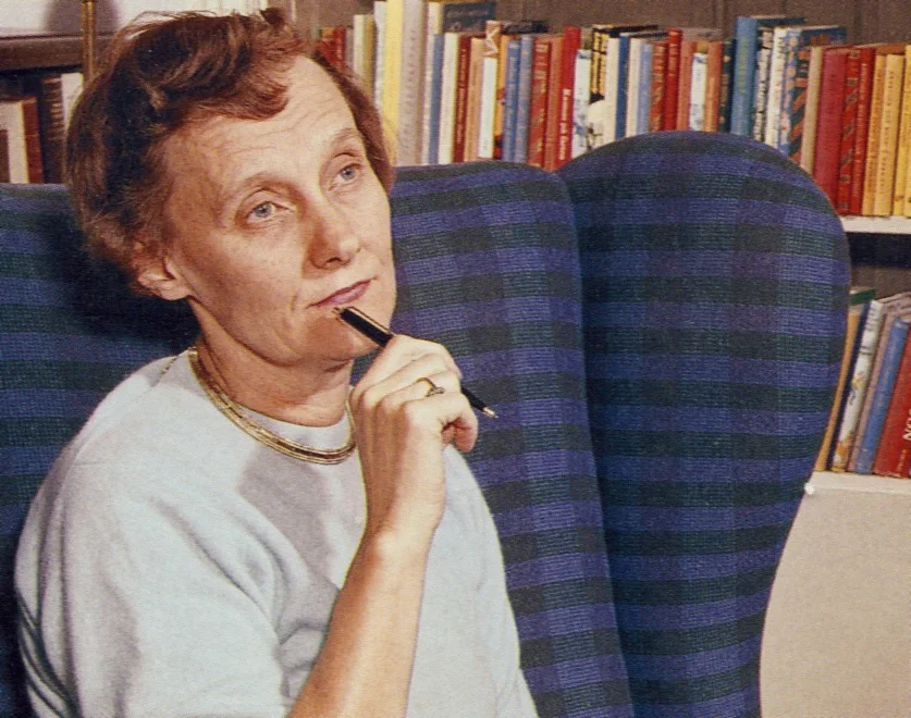 Astrid Lindgren fotograferad 1960